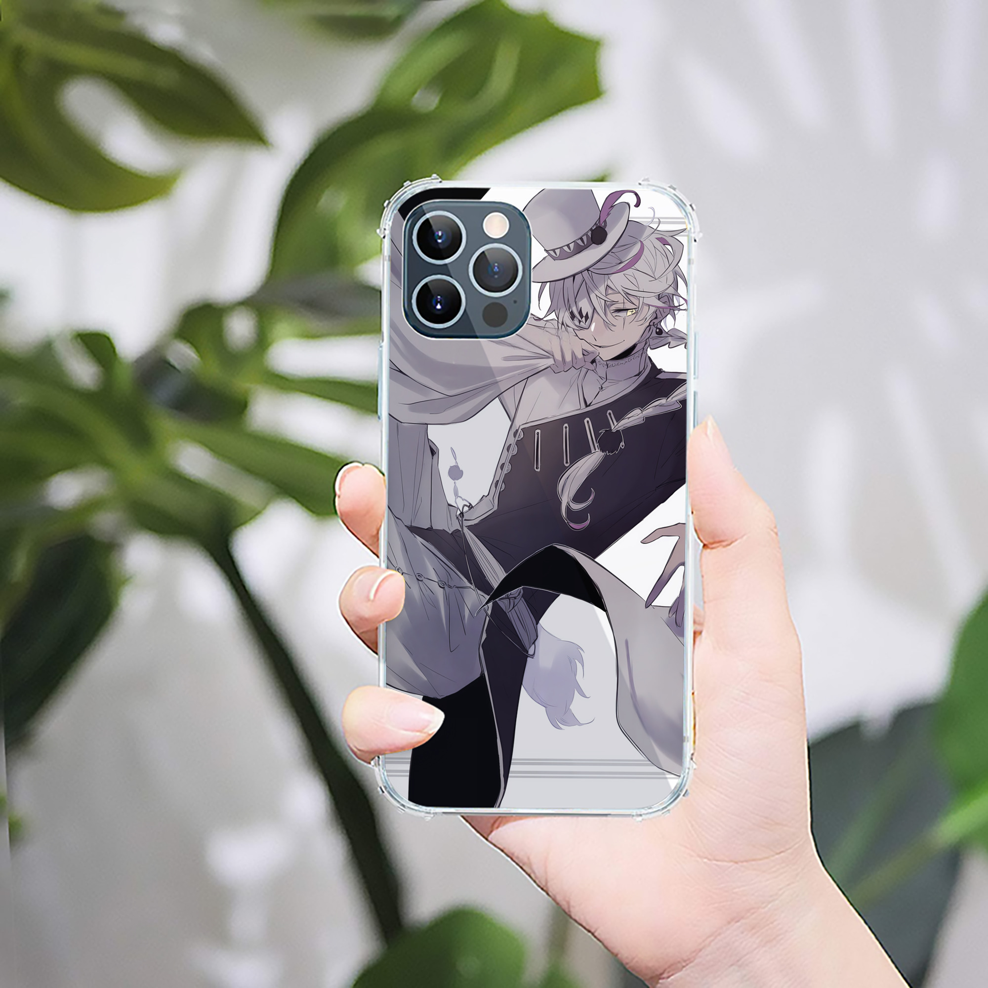 （画像用） 文豪ストレイドッグス Bungo Stray Dogs 【iPhone 12シリーズ対応】透明スマホケース（クリアソフトケース）